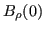 $ B_\rho(0)$