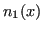 $\displaystyle n_1(x)$