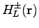 $\displaystyle H^\pm_L({\bf r})$
