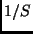$1/S$