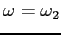 $\omega=\omega_2$