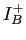 $I_B^+$