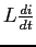 $L\frac{di}{dt}$