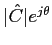 $\vert\hat{C}\vert e^{j\theta}$