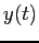 $y(t)$